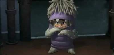 D'o provient la partie violette du dguisement de Boo ?