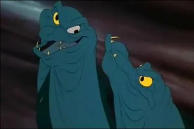 Comment s'appellent ces affreuses murnes ? (La petite sirne)