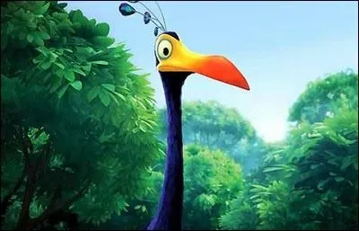 Quel est le nom de ce grand oiseau ? (L-haut)