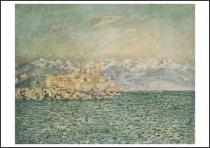 Qui a peint Vieux fort  Antibes ?