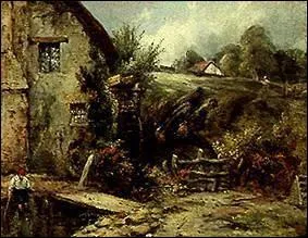 Qui a peint Le vieux moulin  eau ?