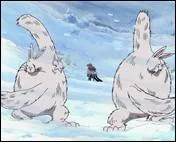 Quels animaux prot�gent Luffy contre Wapol quand il se dirige avec Nami (malade) et sanji (bless�) vers une colline du Royaume de Drum ?