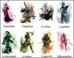 Quelle classe existe dans Guild Wars 2 ?
