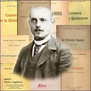 Quel crivain cra en 1900 la revue littraire bimensuelle d'inspiration dreyfusarde  Les Cahiers de la Quinzaine  ?