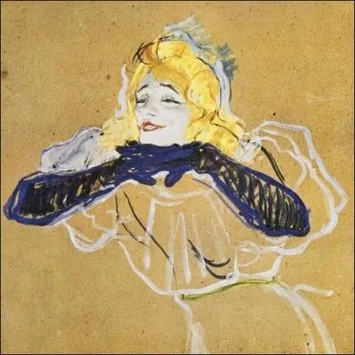 Cette chanteuse de caf-concert immortalise par le peintre Toulouse-Lautrec, fit les belles nuits du clbre cabaret le Moulin-Rouge... .