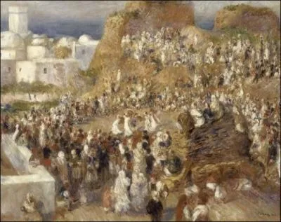 Qui a peint La mosque Fte arabe ?