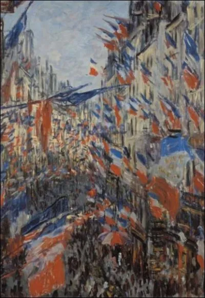 Qui a peint La rue Montorgueil fte du 30 juin ?