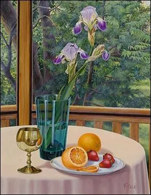 Lumière, reflet, et envie de croquer une fraise.