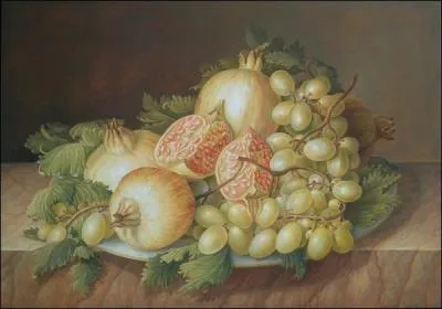 Une composition toute en transparence et délicatesse. La perception de l'artiste et son pinceau magnifient l'objet.