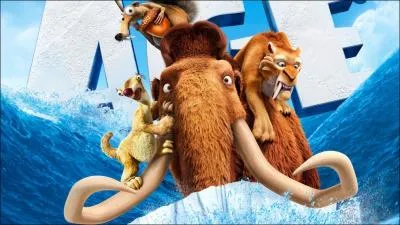 L'ge de glace. Une quipe compose d'un paresseux, d'un tigre et d'un mammouth. Original mais Disney ou pas Disney ?