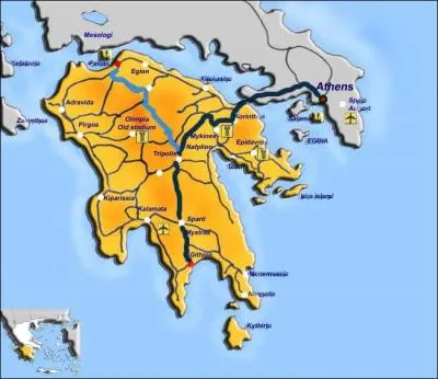 Comment s'appelle cette grande presqu'le de la Grce ?