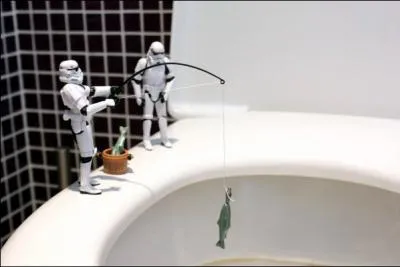 Dans lequel de ces trois films peut-on voir l'un des personnages principaux pcher une norme truite ?