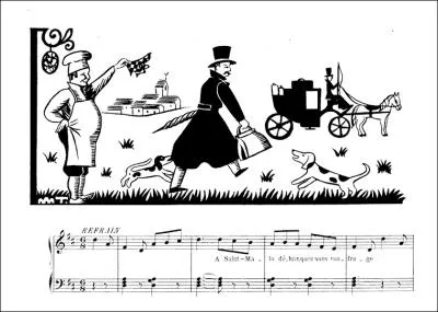  L'air de la mer peut vous tre contraire Pour vos bas bleus les flots sont un cueil Si ce sjour enfin, sait vous dplaire Revenez-nous avec bon pied, bon il  ! Quel est le titre de cette chanson ?