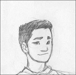 En quoi se transforme Frank Zhang dans l'aquarium dans la  Marque d'Athna  ?