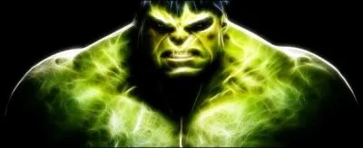 Pour continuer dans le mme groupe qui est ce hros vert de rage ?