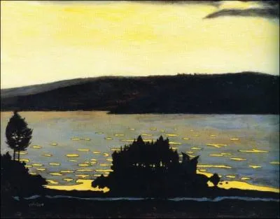 Soir de printemps, pendant la dbcle, 1897