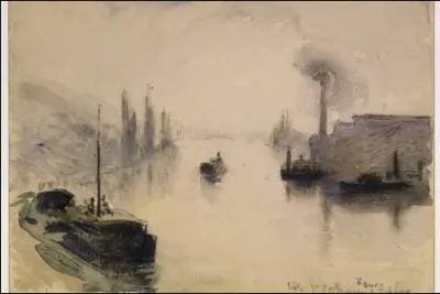 Rouen, la Cte Sainte-Catherine et l'ile Lacroix, 1883