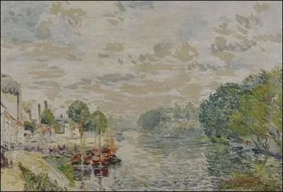 Pniches sur la Seine, 1901