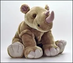 Quel animal cette peluche est-elle ?