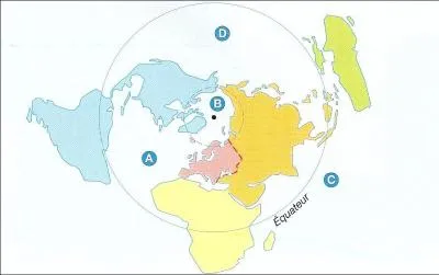 A quel ocan correspond la lettre D ?