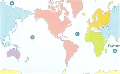 A quel continent correspond le rose ?