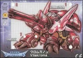 Quelles couleurs poss�de Vilakroma, le spectrobe sp�cial carte ?