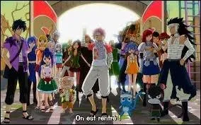 Quand retourne-t-il  Fairy Tail aprs l'preuve de l'le Tenro ?