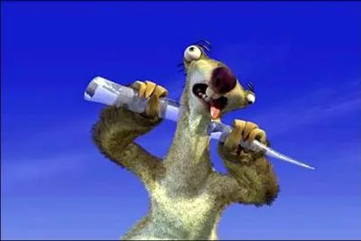 "Mani : Attendez je croyais que vous les rhinocéros vous étiez végétariens... Sid : Un point pour le mamouth. Mani : La ferme... Karl : On a pas dit qu'on voulait le manger, on veut seulement l'emplafonner".