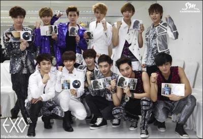 En combien de groupes sont rpartis les Exo ?