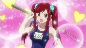 Sur cette image, Happy est dans le corps d'Erza :