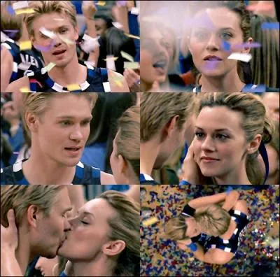 Que dit Lucas  Peyton lorsqu'il se rend compte qu'elle est la femme qu'il aime lors de la scne des confettis aprs la victoire des Ravens au championnat de basketball ?