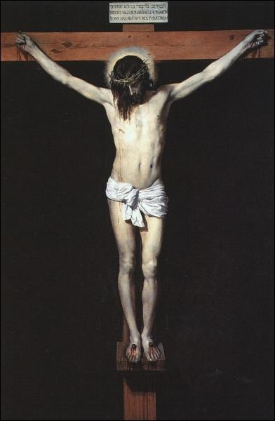 Qui a peint Le christ sur la croix ?