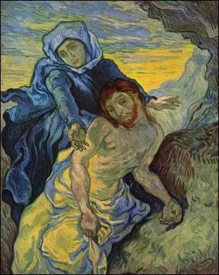 Qui a peint Christ et vierge ?