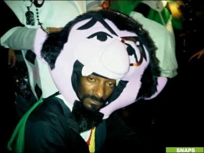 Pour Hallowen, il a choisi ce costume ...