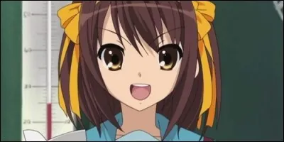 Comment se nomme l'héroïne de l'anime : "La Mélancolie de ..."