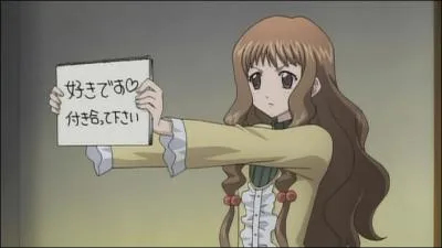 Pourquoi Megumi crit-elle sur un papier au lieu de parler ?