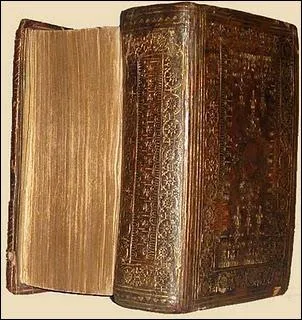 Ici, il s'agit d'une reliure...