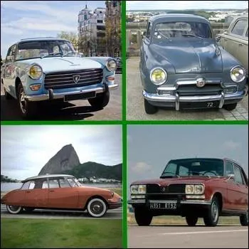 Quel modle automobile franais fut prsent au salon de l'auto de Paris en 1955 ?