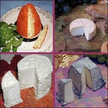 Lequel de ces fromages n'est pas fabriqu avec du lait de chvre ?