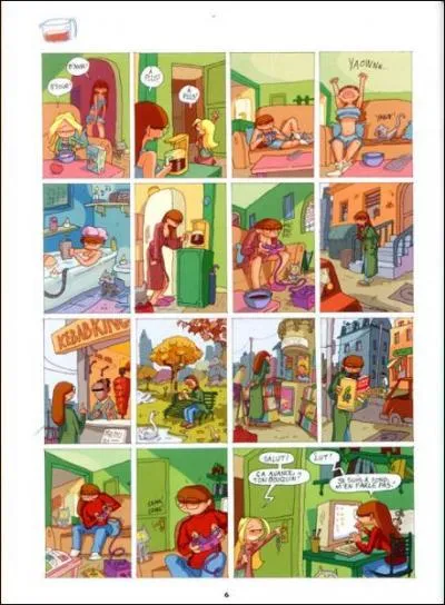 La mère de Lou écrit un roman sur...