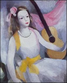  Femme  la guitare  a t peint en quelle anne ?