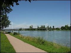 Sur quelle(s) rive(s) du Rhin Strasbourg est-elle construite ?