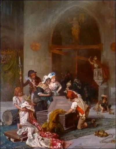 En 1562, les huguenots pntrent dans la cathdrale, lacrent les tableaux et brisent les statues... Qui taient les huguenots ?