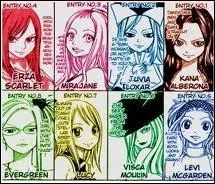 Quelle est la place de Jubia au concours miss Fairy Tail ?