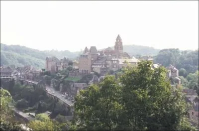 Laquelle domine la Vzre du haut du piton rocheux sur lequel elle est construite ?
