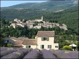 Les rsidents de Saint-Auban-sur-l'Ouvze ( au fond sur l'image ) se nomment les ...