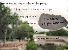 Qui a crit  More Than This  ?