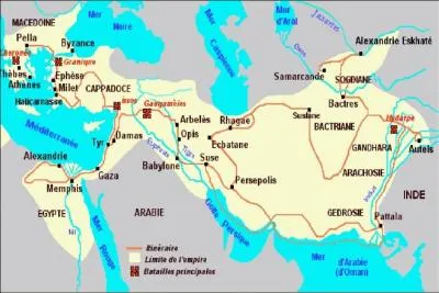 Quel empereur conquit la Msopotamie et l'gypte au IVe sicle avant JC ?