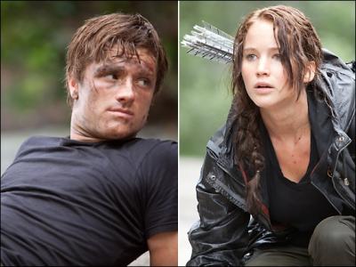 Peeta et Katniss sont. .