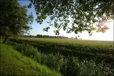 Ensemble des travaux d'asschement des terres au nord de la France, Belgique et Pays-Bas :